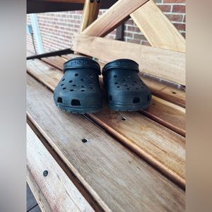 Size 9 Black Crocs